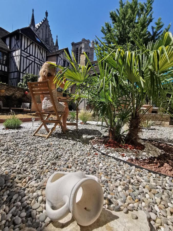 La Chouette De La Cathedrale - Calme - Jardin - Wifi Apartment Троа Екстериор снимка